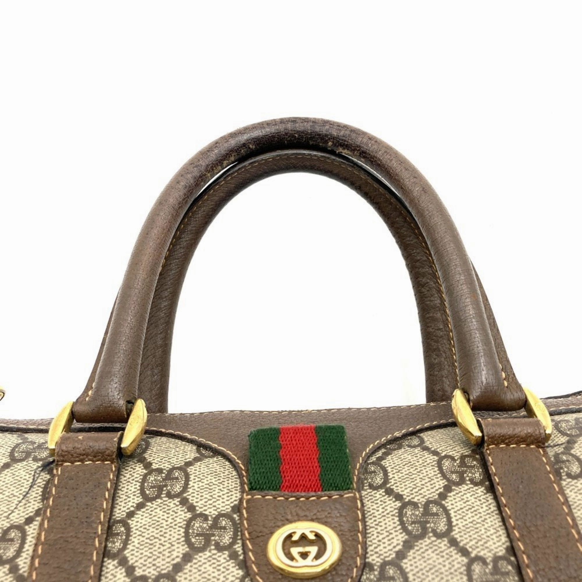 Gucci Sherry Line Gg Supreme Handbag (Pre-Owned)