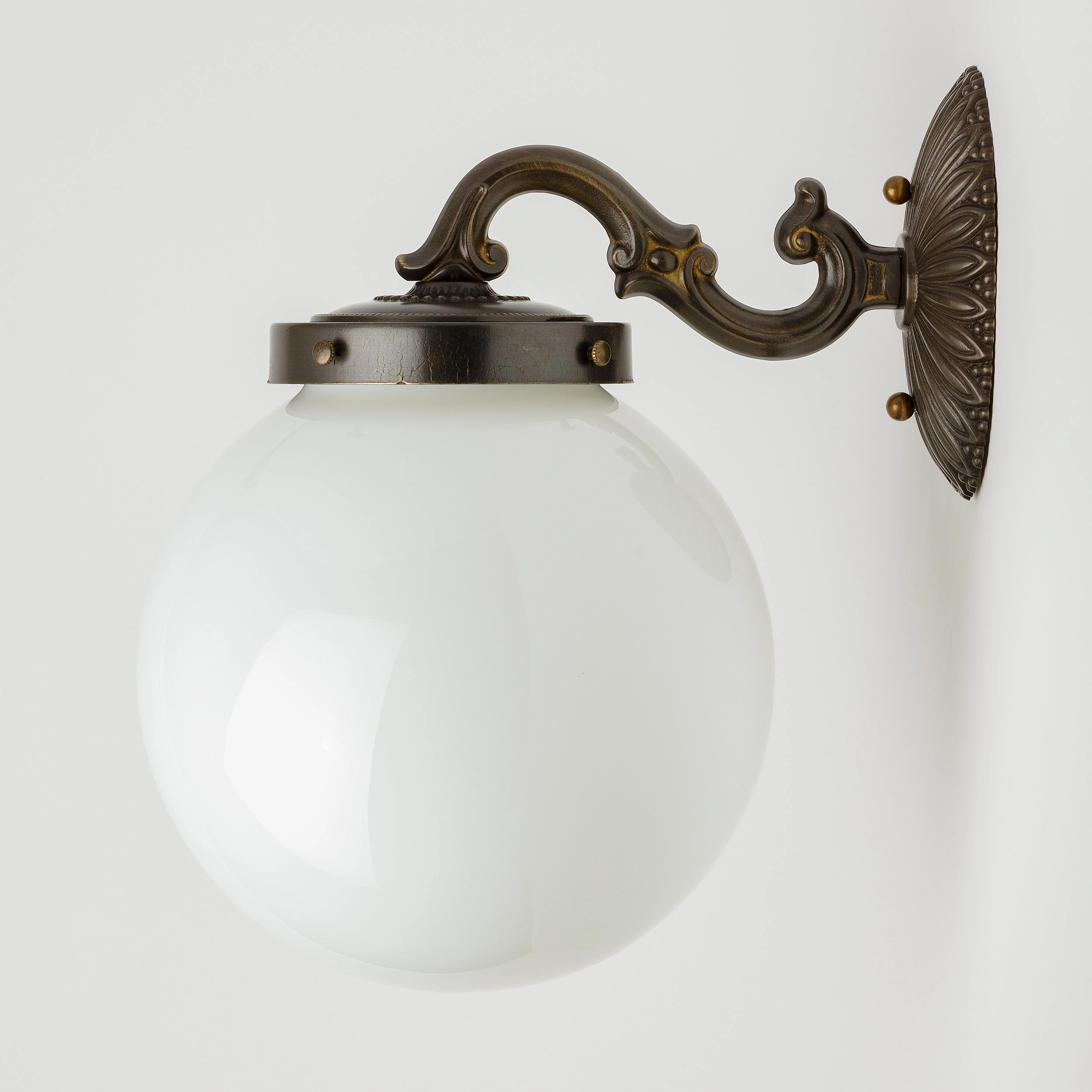 Hamilton (Opal) | Ornate Historic Sconce