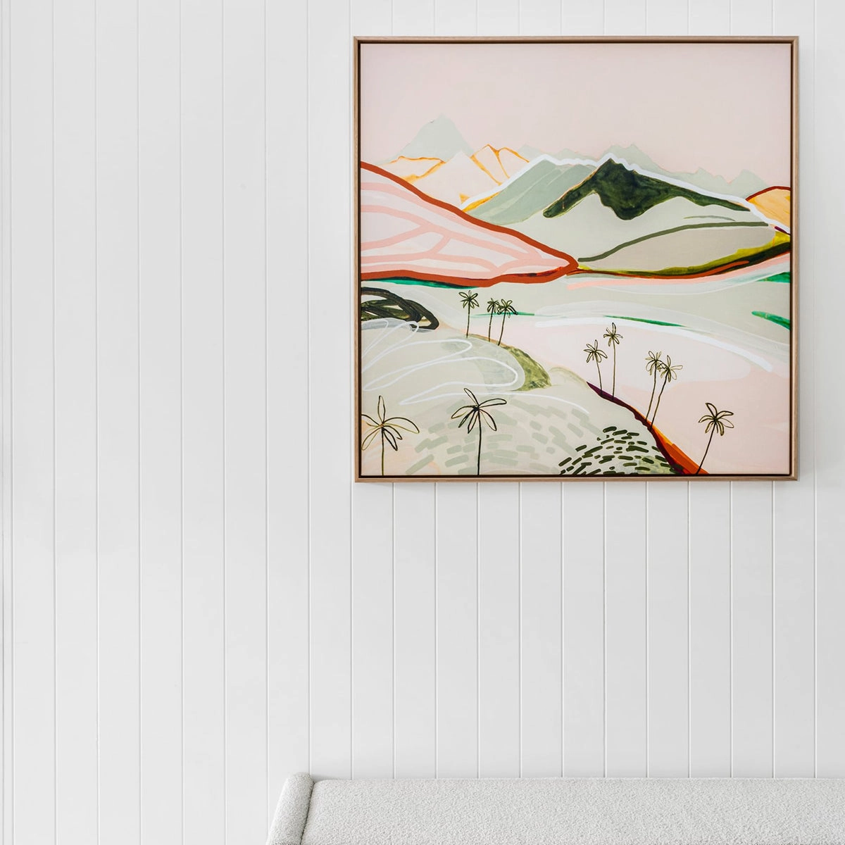 In Sun We Trust Canvas Print 50Cm x 50Cm