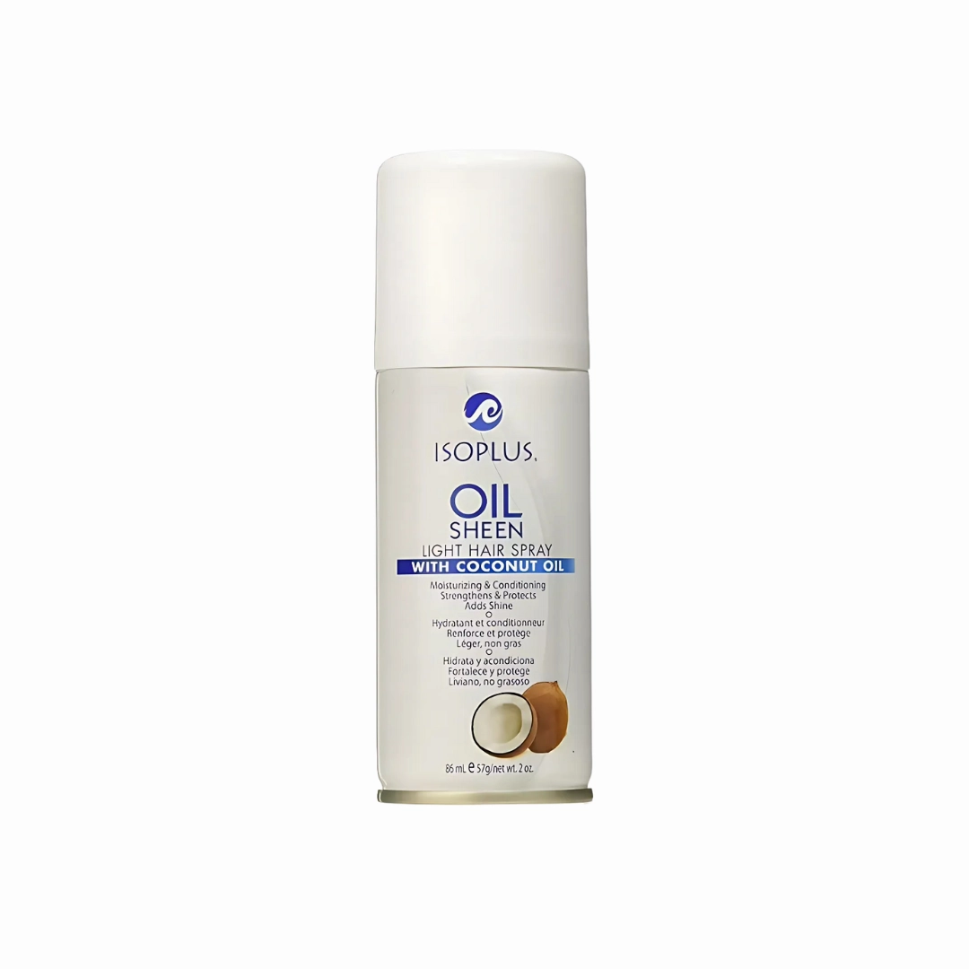 Isoplus Oil Sheen Light Hair Spray with Coconut Oil - Choose Size