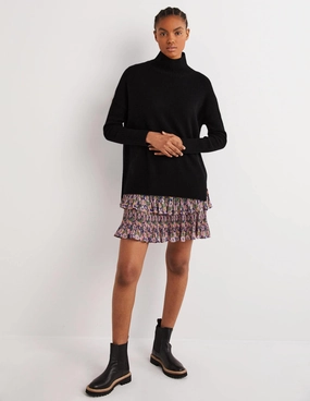 Jessica Oversized Jumper-Black