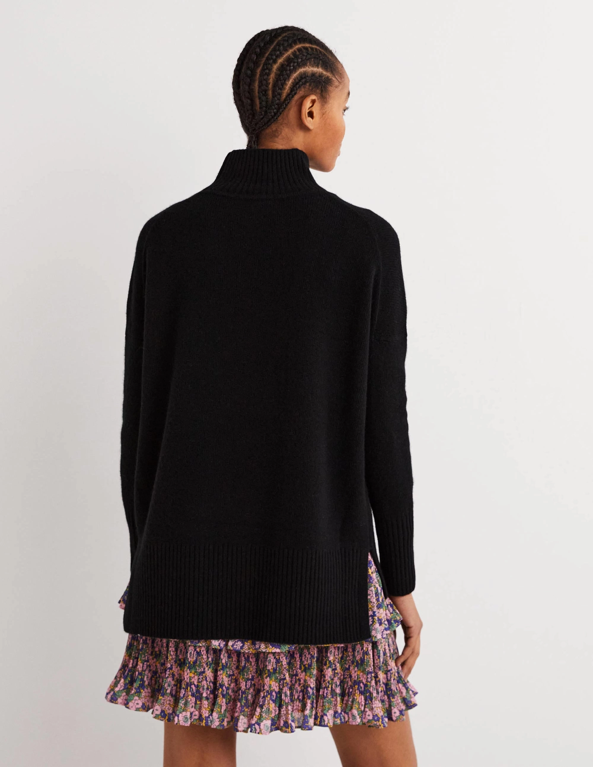 Jessica Oversized Jumper-Black
