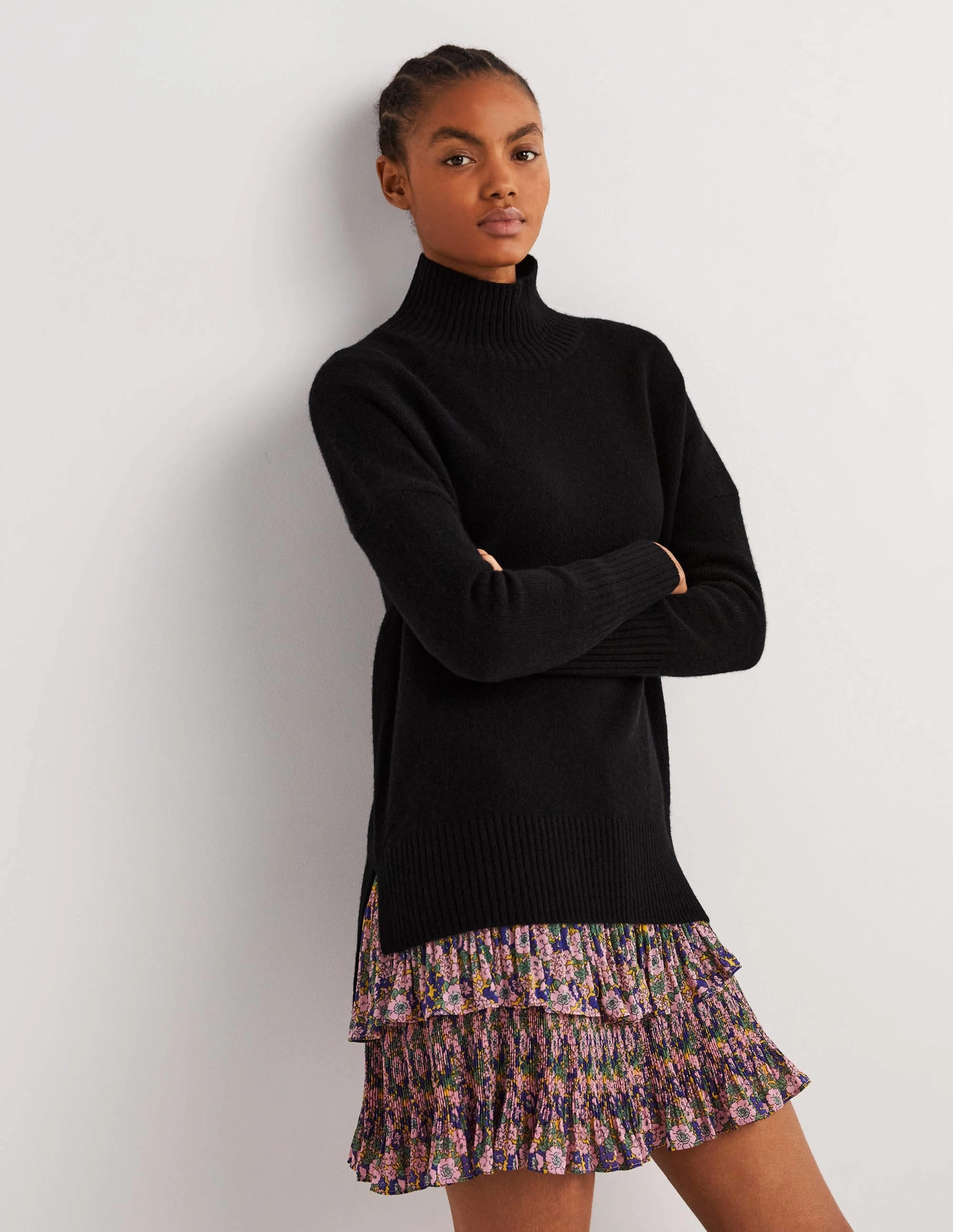 Jessica Oversized Jumper-Black