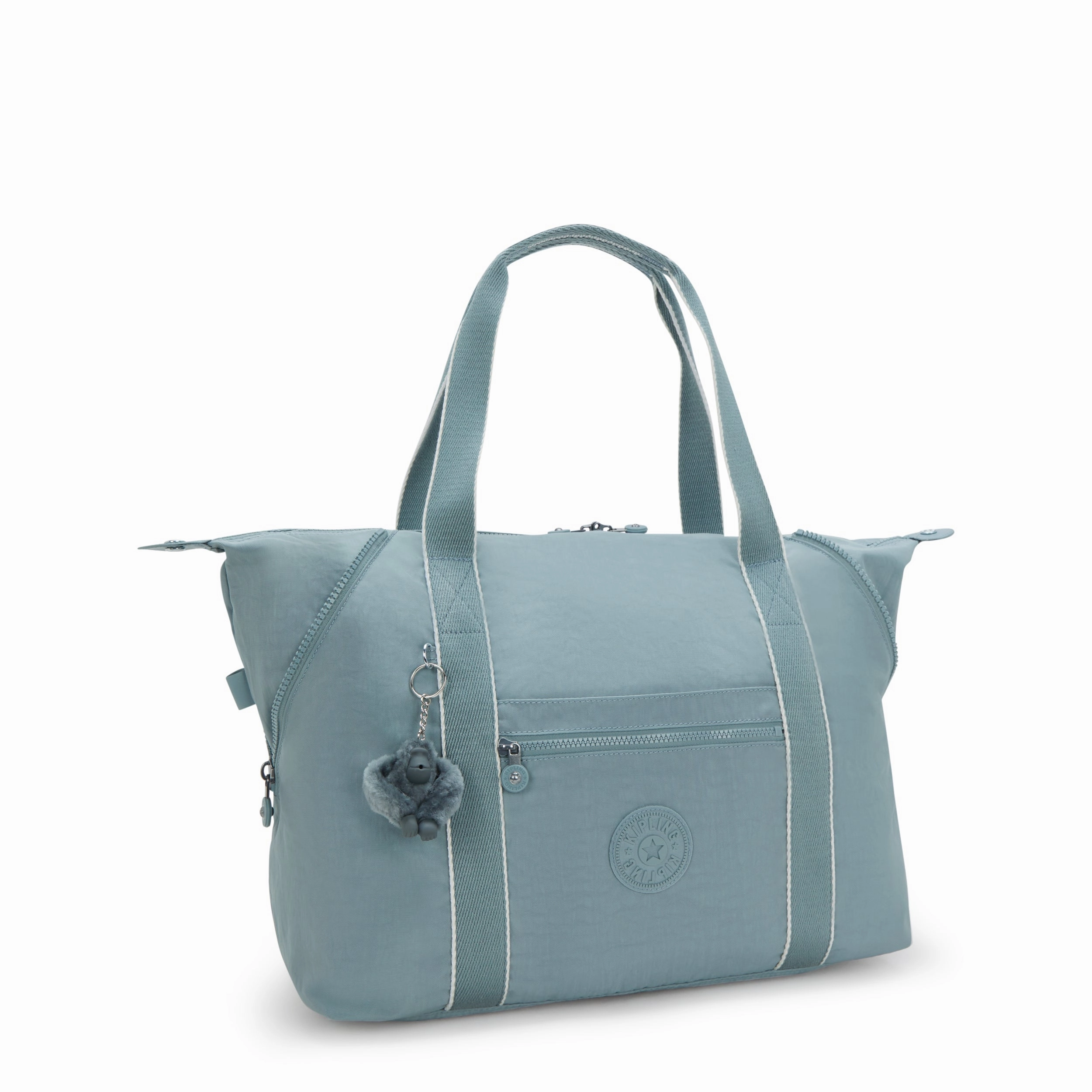 Kipling Art Medium Tote Bag - Relaxed Grey