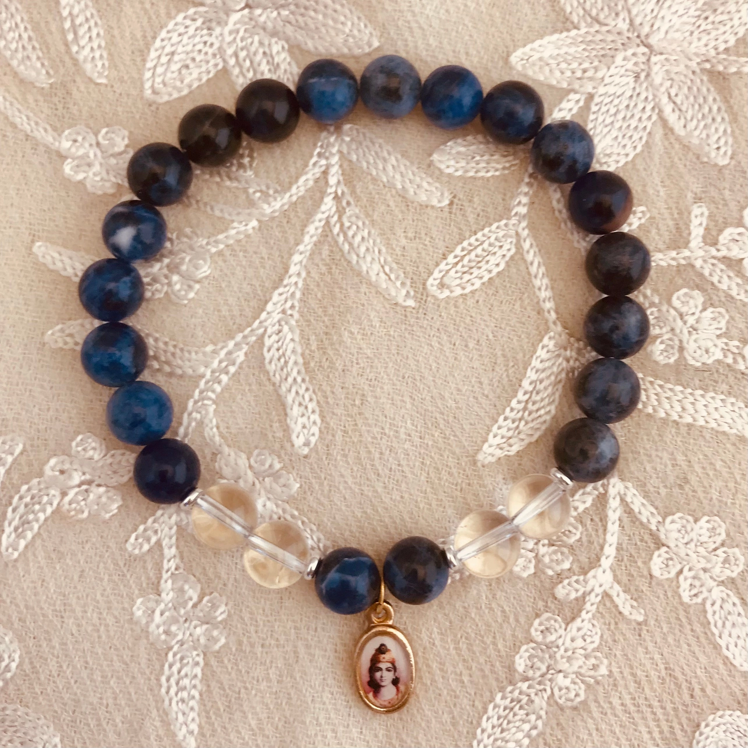 Krishna Wrist Mala Bracelet