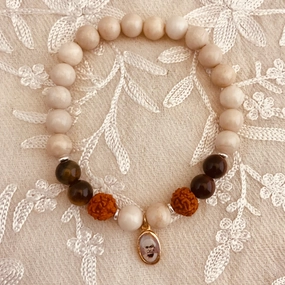 Lahiri Mahasaya Wrist Mala Bracelet