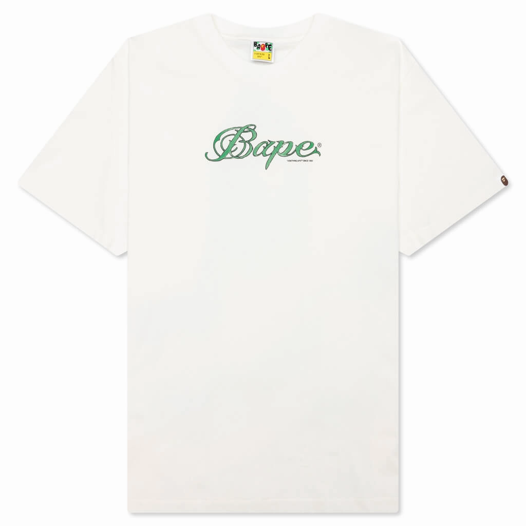 Logo Relaxed Fit Tee - Ivory