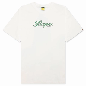 Logo Relaxed Fit Tee - Ivory