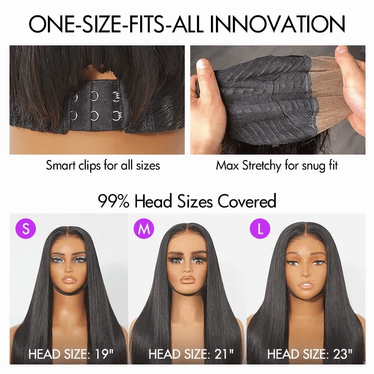 Luvme All-Day Comfort™ Wig Blonde Highlight Blunt Cut Bob Glueless Minimalist HD Lace Short Bob Wig Pre-Cut Lace