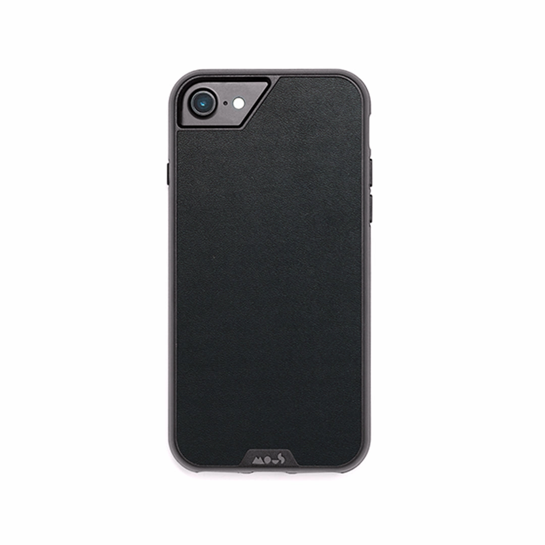 MagSafe® Compatible Black Leather Phone Case - Limitless 4.0