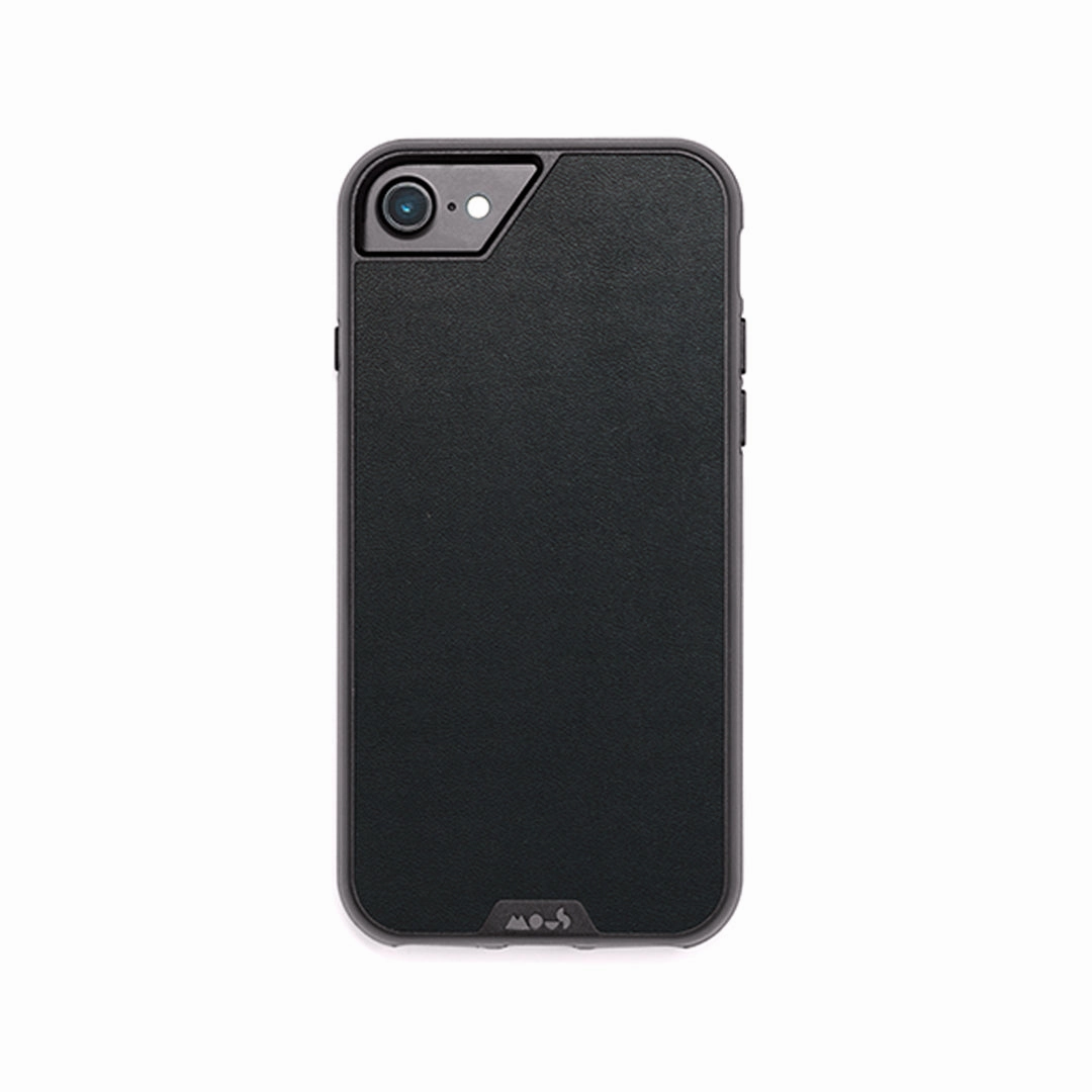 MagSafe® Compatible Black Leather Phone Case - Limitless 4.0