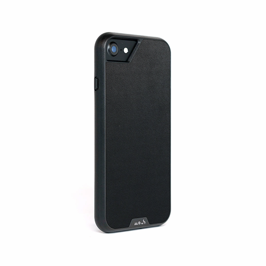 MagSafe® Compatible Black Leather Phone Case - Limitless 4.0