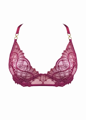 Mari Soft Cup Bra (Magenta)