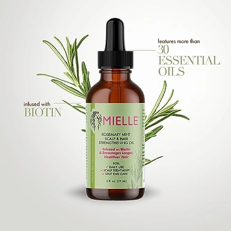 Mielle Organics Rosemary Mint Scalp & Hair Strengthening Oil - 2 oz