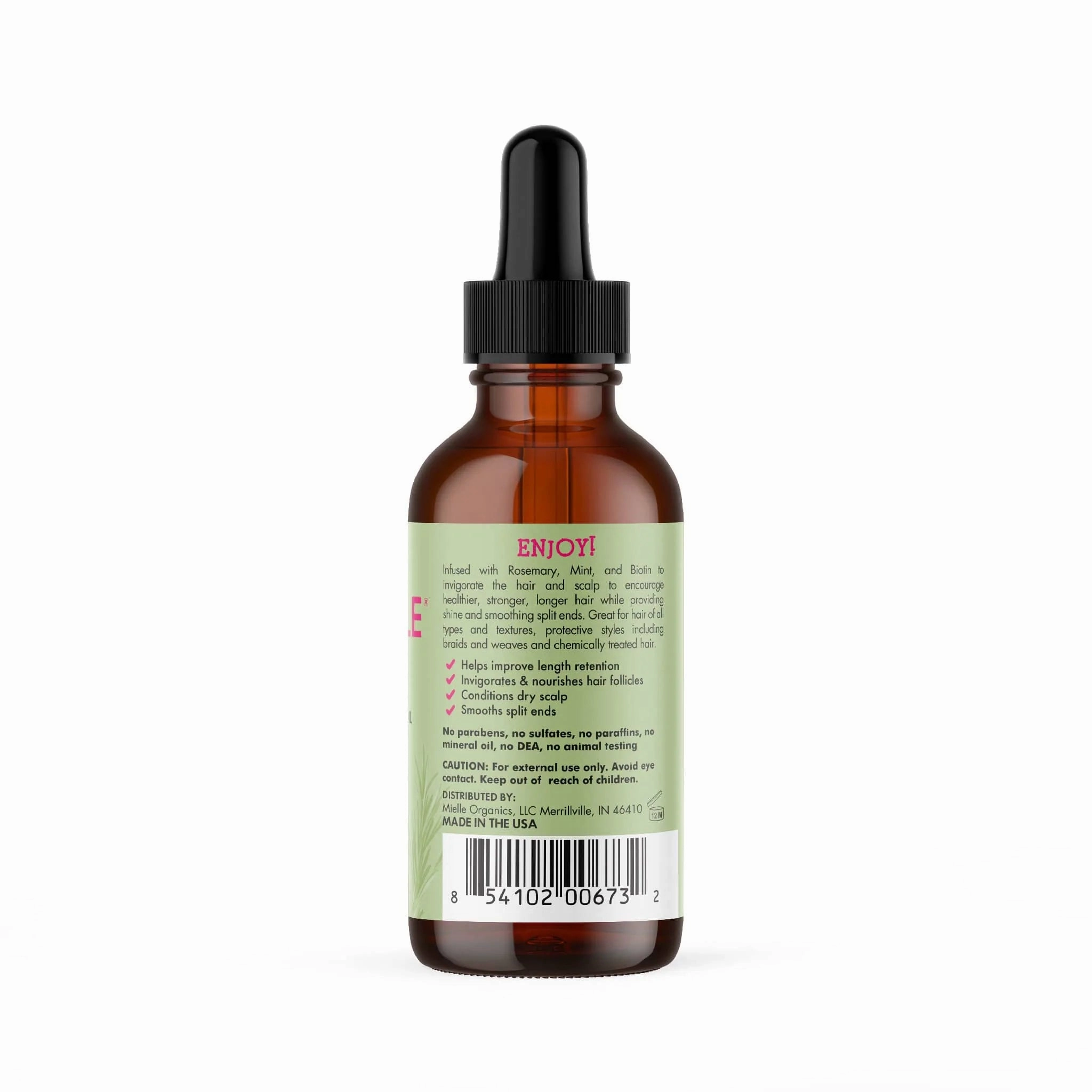 Mielle Organics Rosemary Mint Scalp & Hair Strengthening Oil - 2 oz