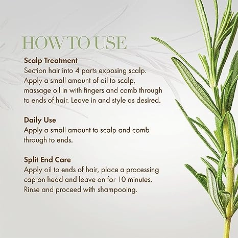 Mielle Organics Rosemary Mint Scalp & Hair Strengthening Oil - 2 oz