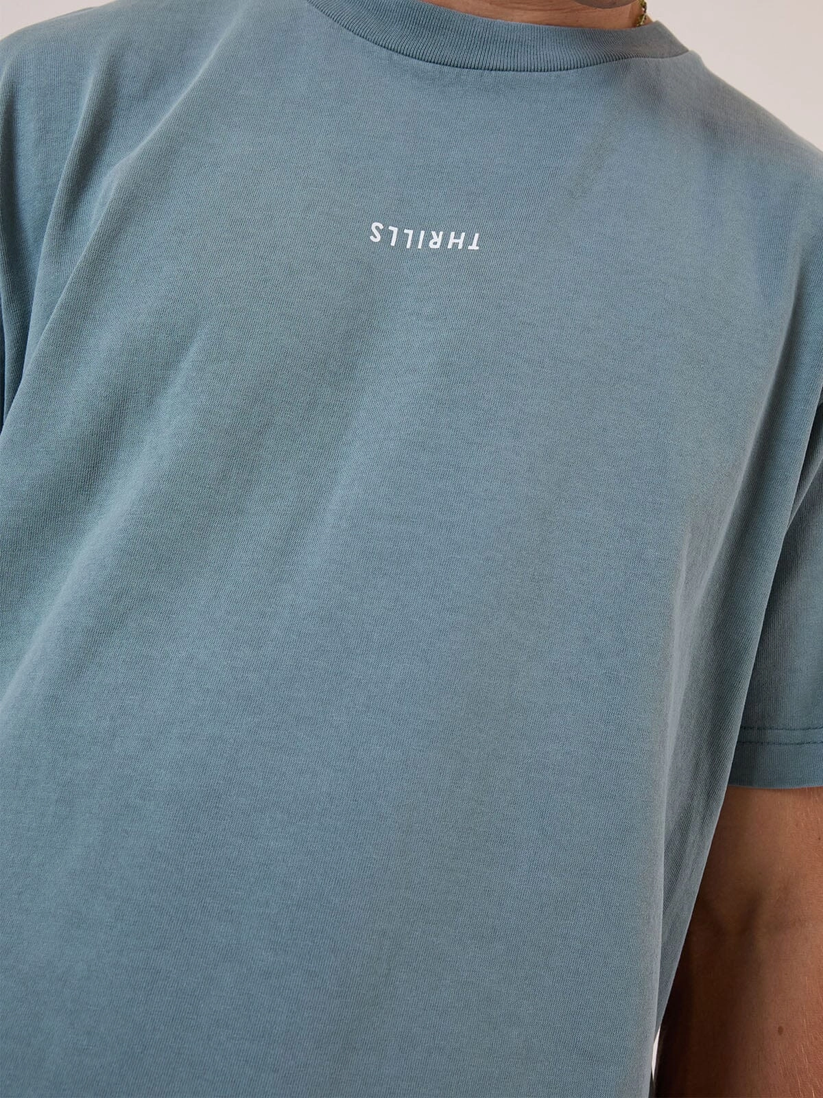 Minimal Thrills Heavy Weight Merch Fit Tee - Stormy Sea