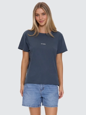 Minimal Thrills Relaxed Tee - Dark Slate