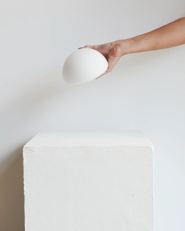 Minimalist Glass Dome Wall Sconce