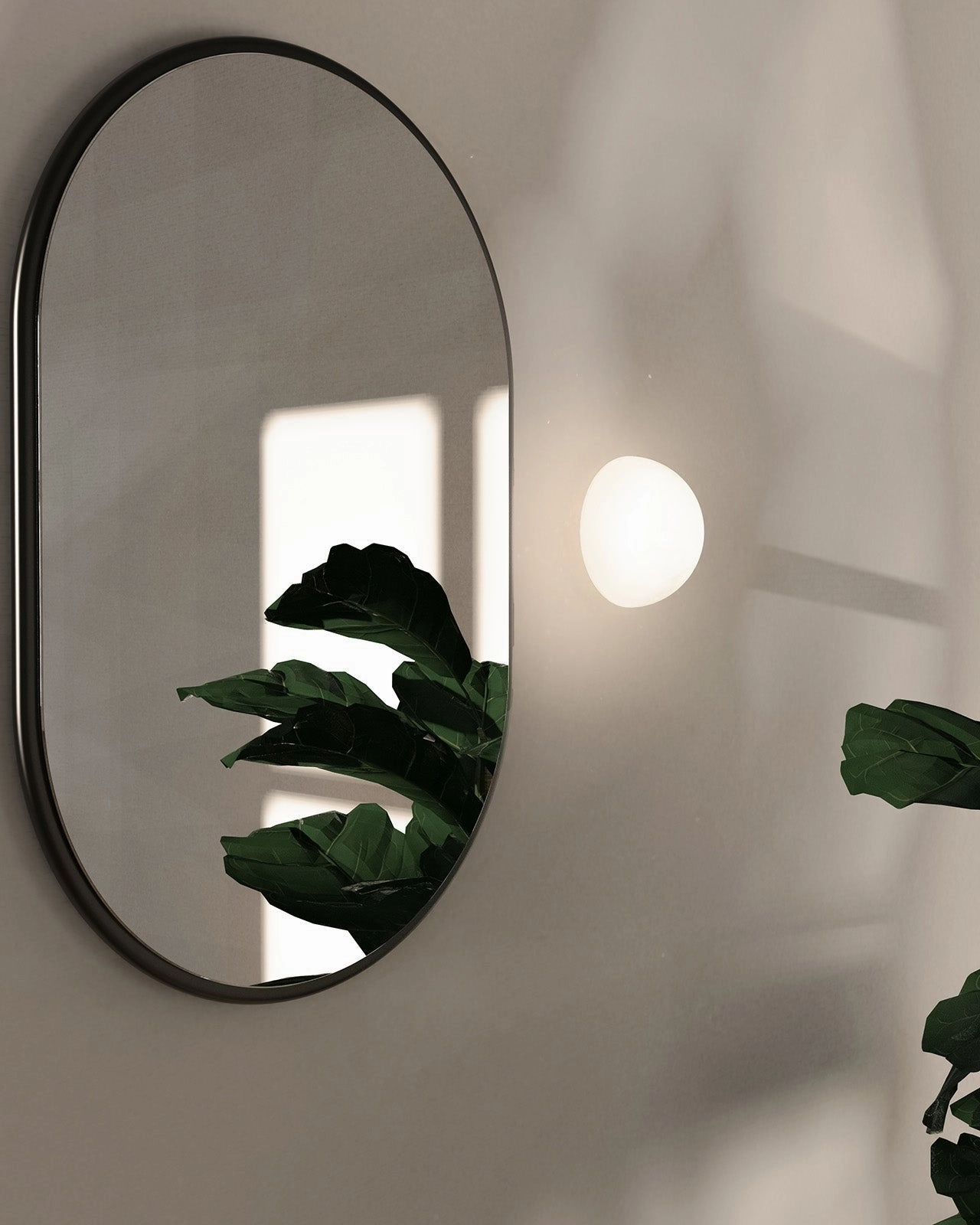 Minimalist Glass Dome Wall Sconce