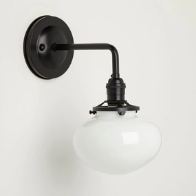 Mulberry (Opal) | Elbow Sconce