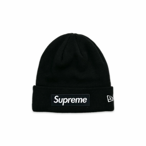 New Era Box Logo Beanie FW23 Black