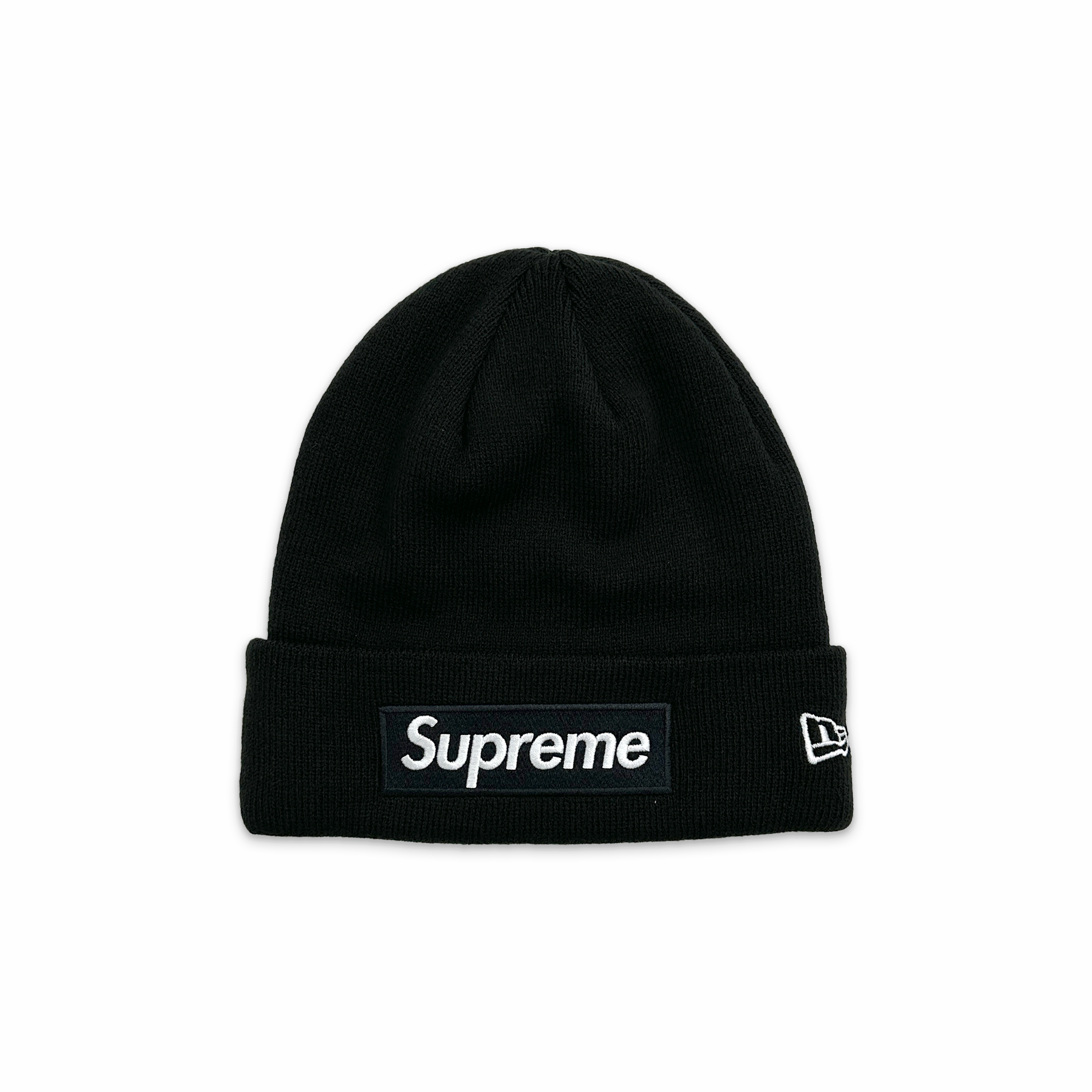 New Era Box Logo Beanie FW23 Black