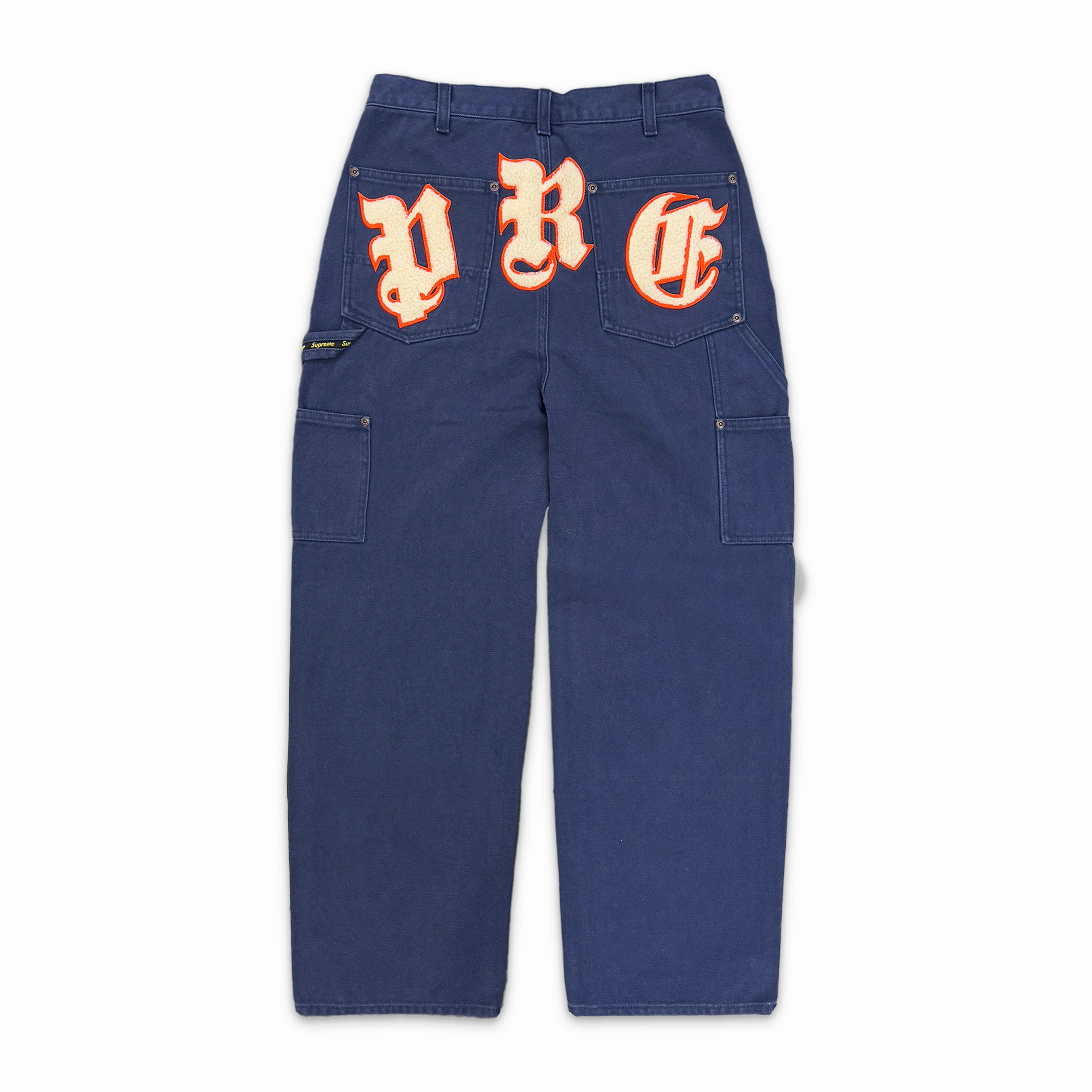 Old English Canvas Double Knee Painter Pant Navy