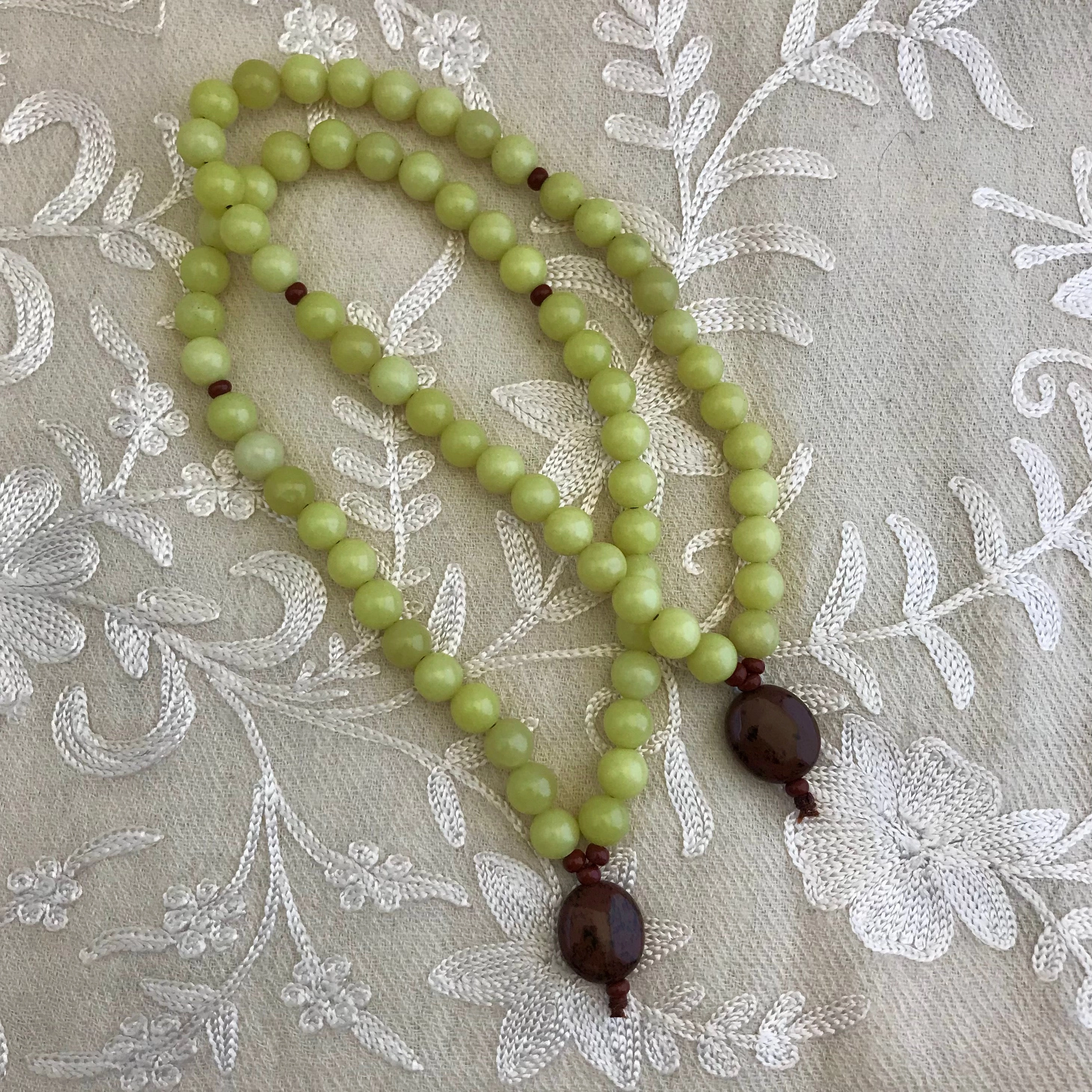 Olive Jade Kriya Mala