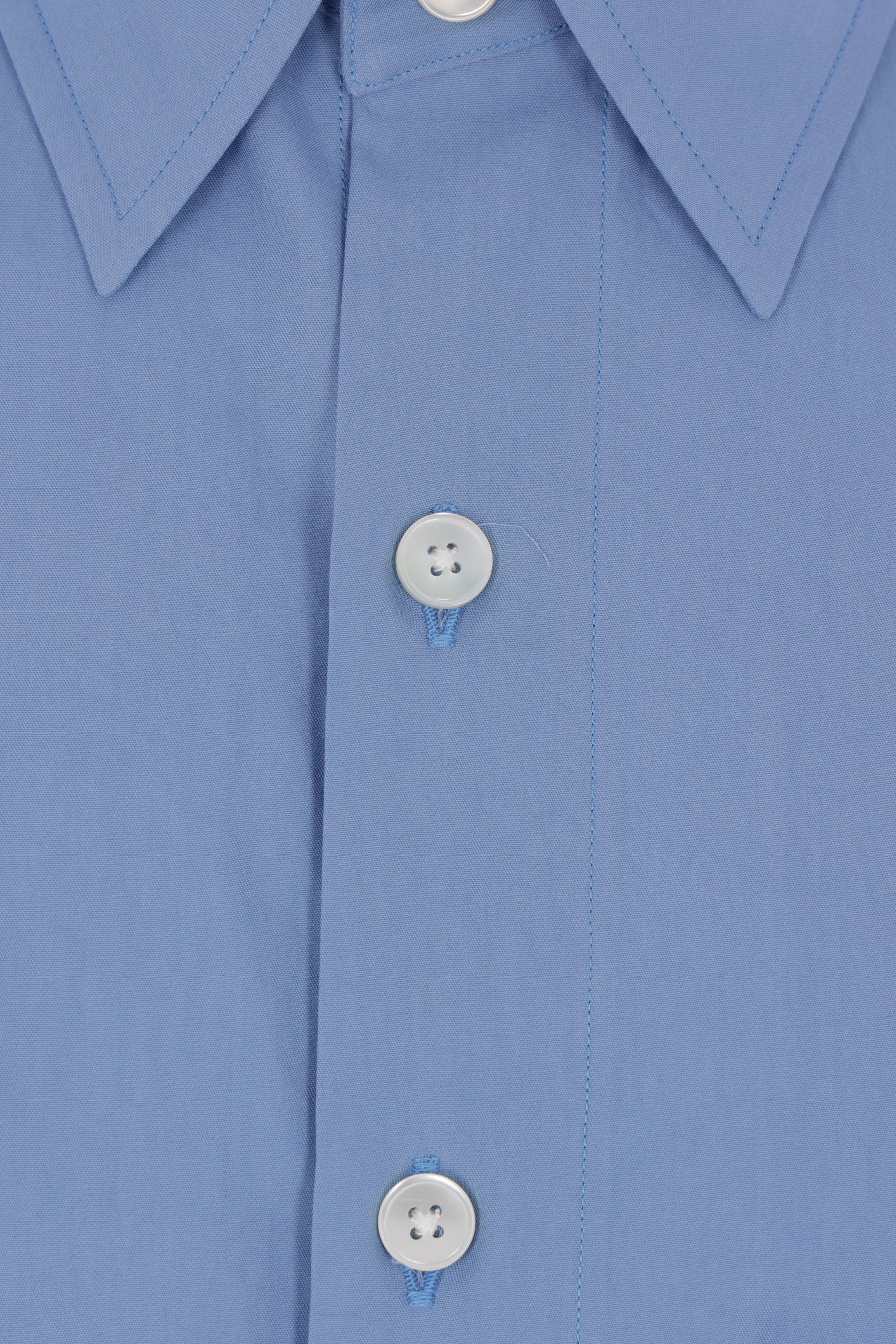 oversized short-sleeve shirt in twill