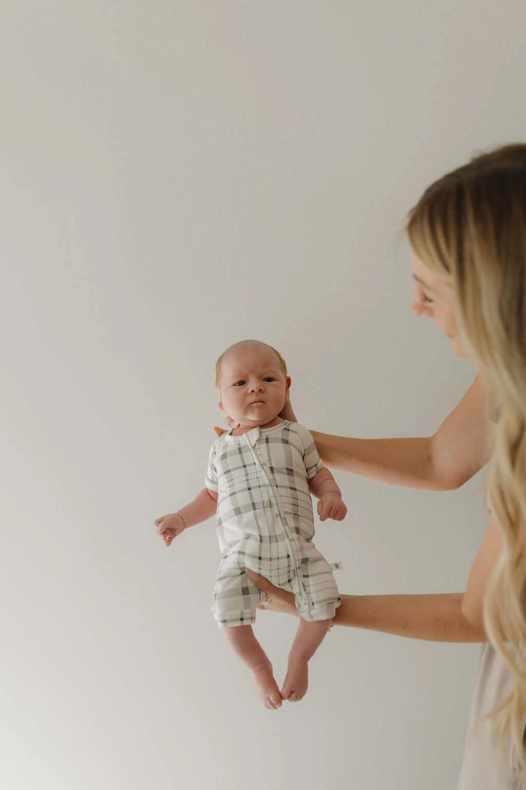 Picnic Plaid | Bamboo Zip Shortie