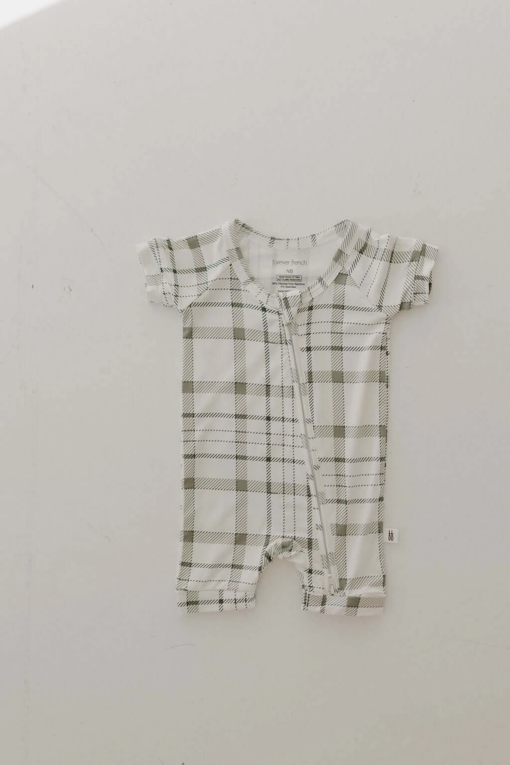 Picnic Plaid | Bamboo Zip Shortie