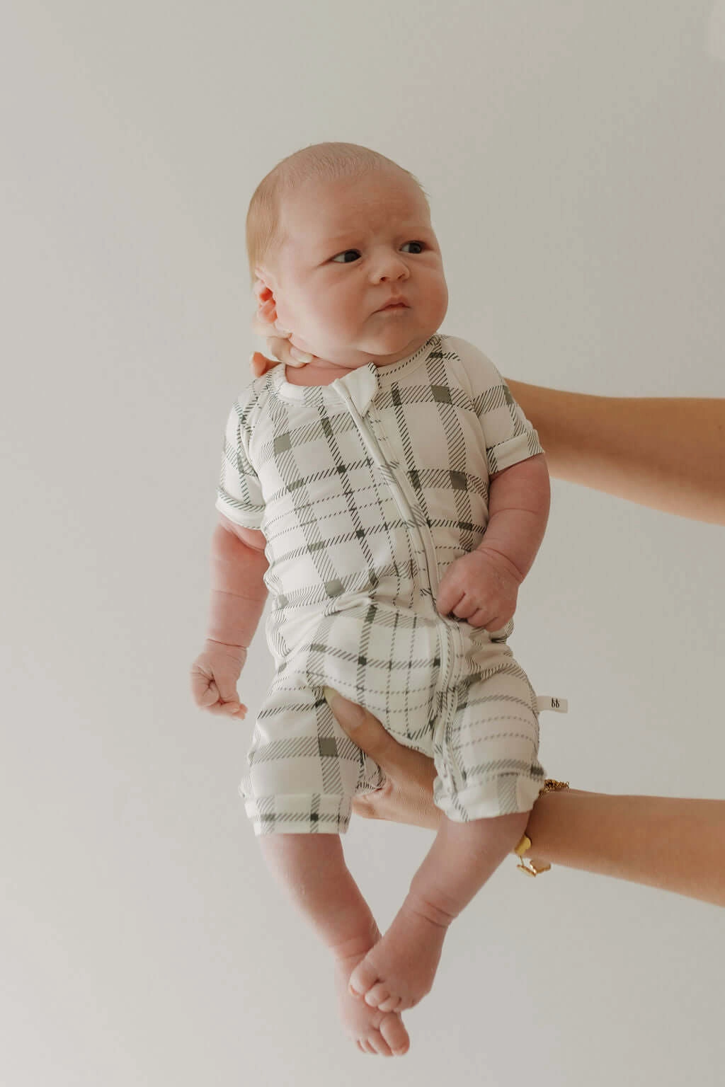 Picnic Plaid | Bamboo Zip Shortie