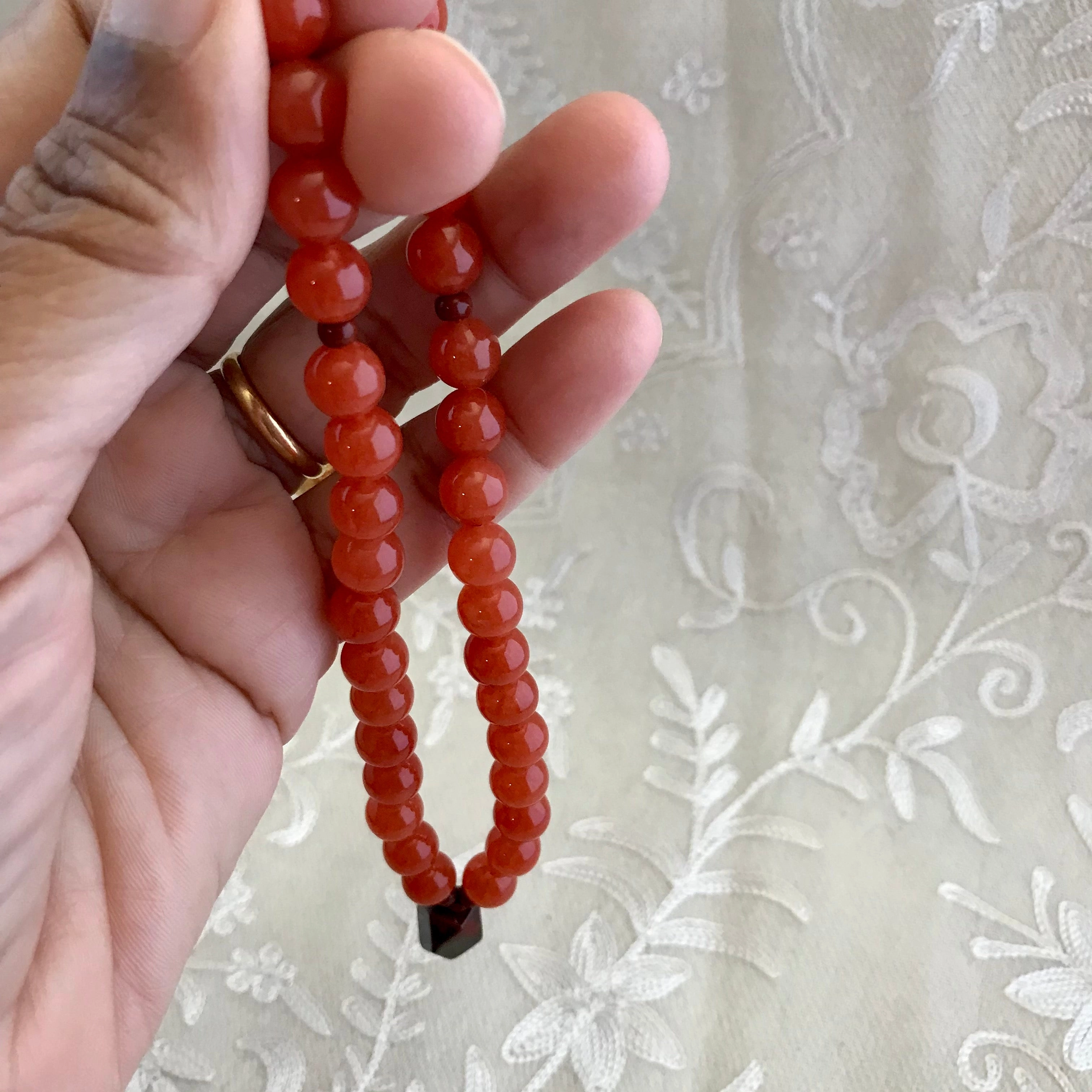 Red Jade Kriya Mala