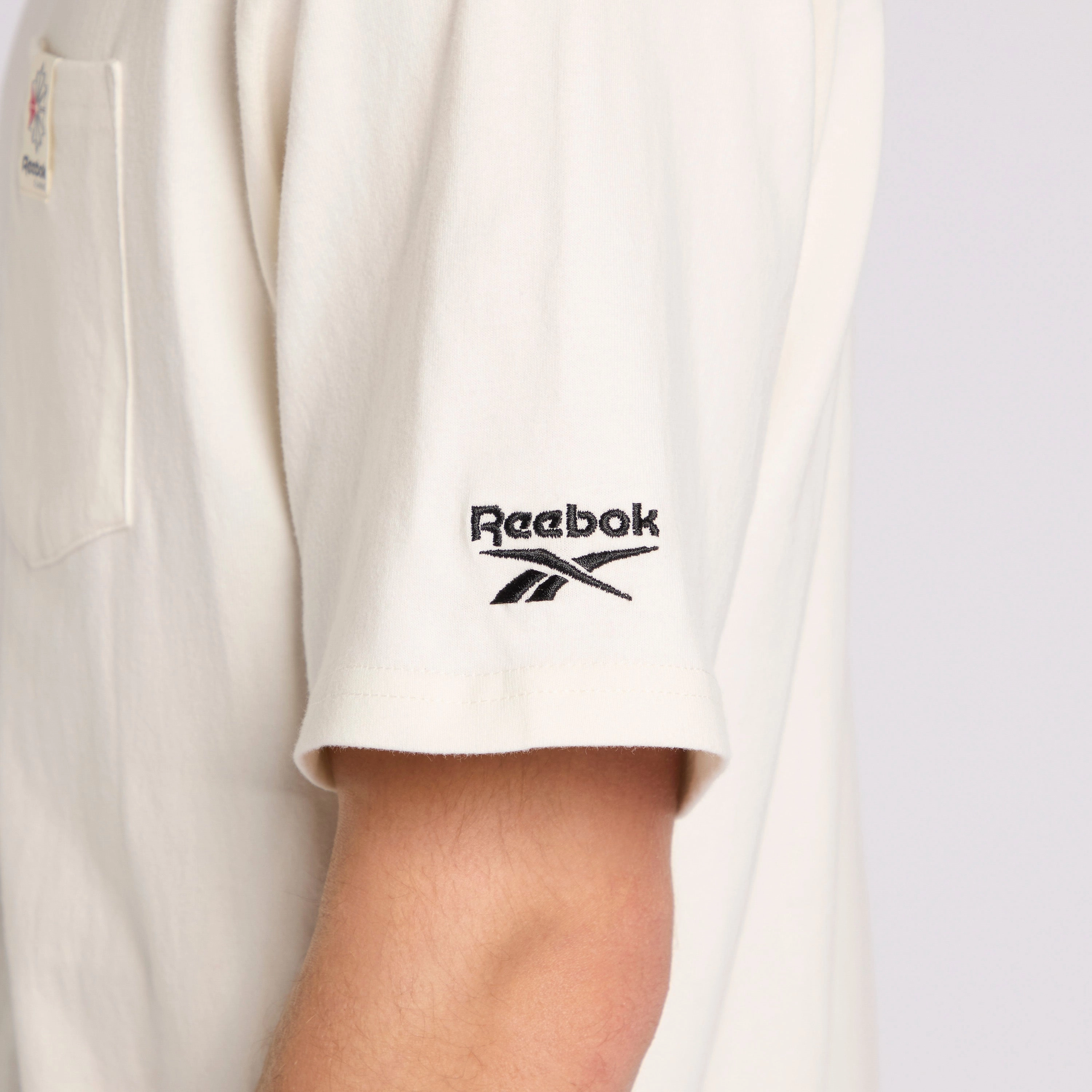 Reebok Classic Tag Tee Chalk