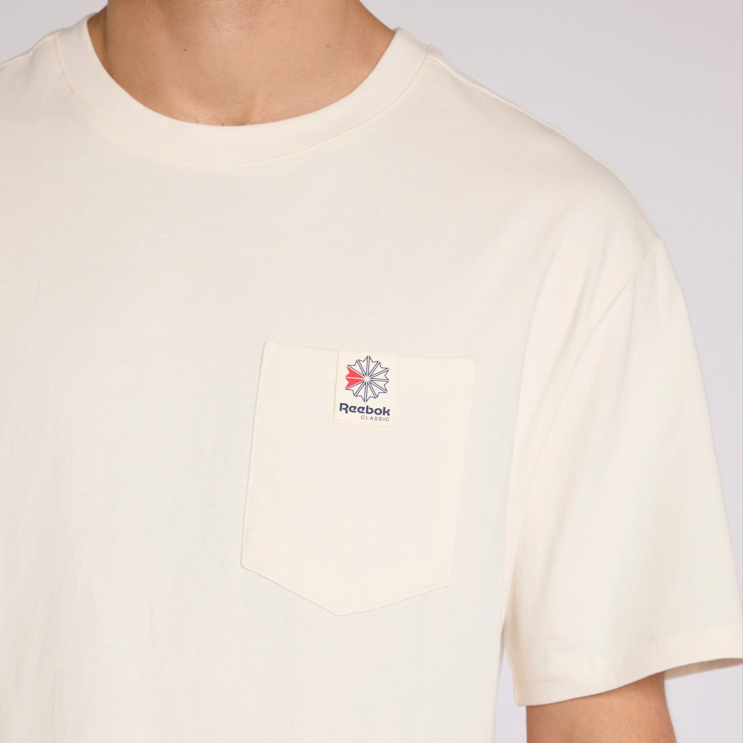 Reebok Classic Tag Tee Chalk