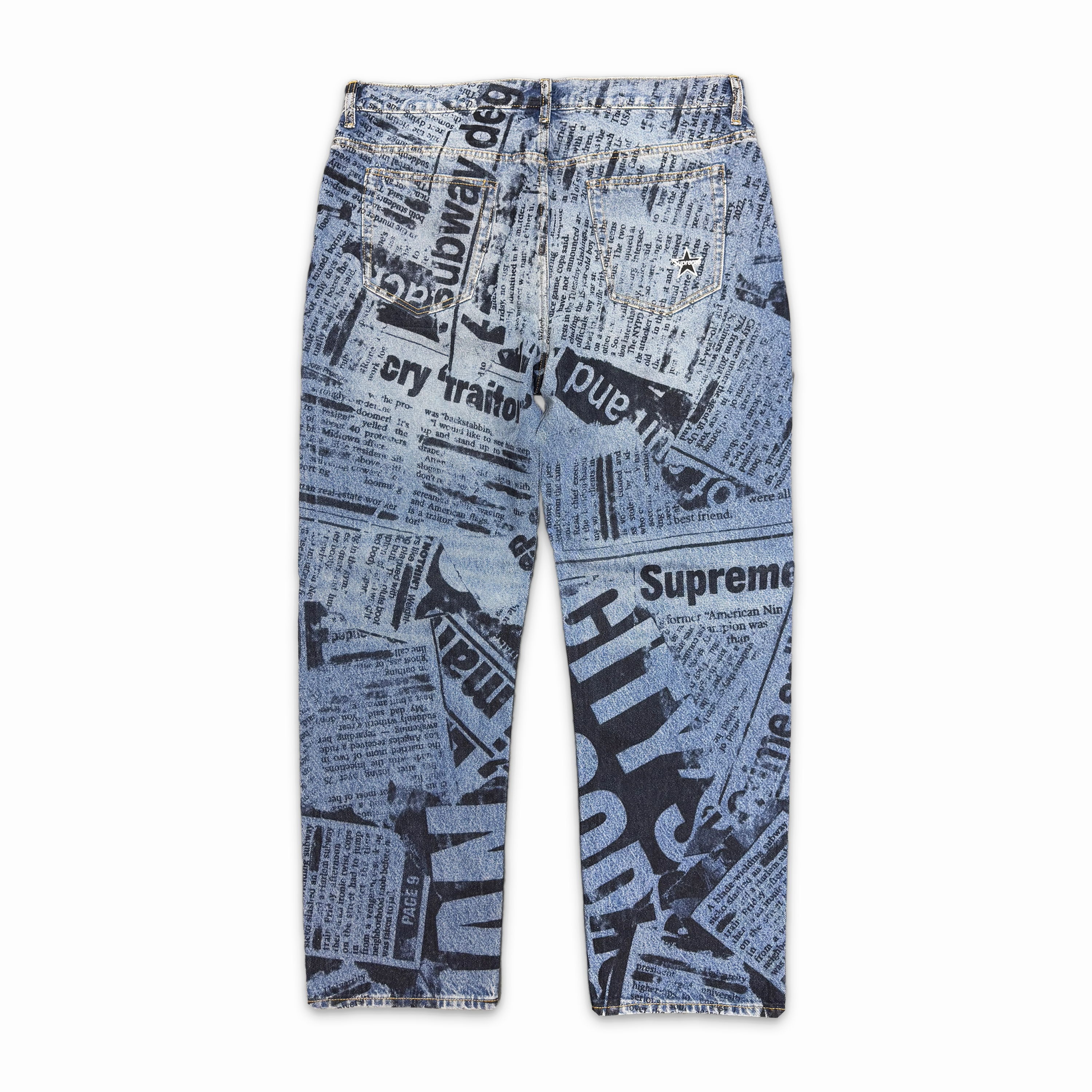 Regular Jean SS25 News Print