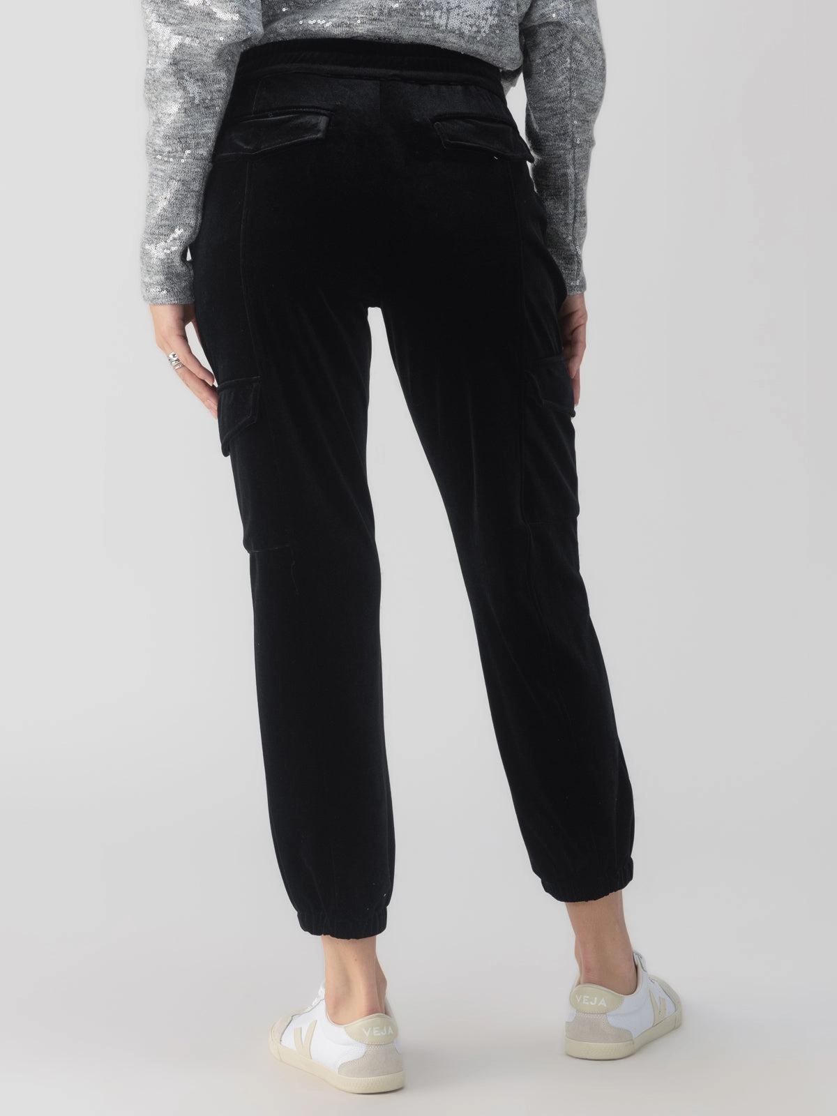 Relaxed Velvet Rebel Standard Rise Pant Black