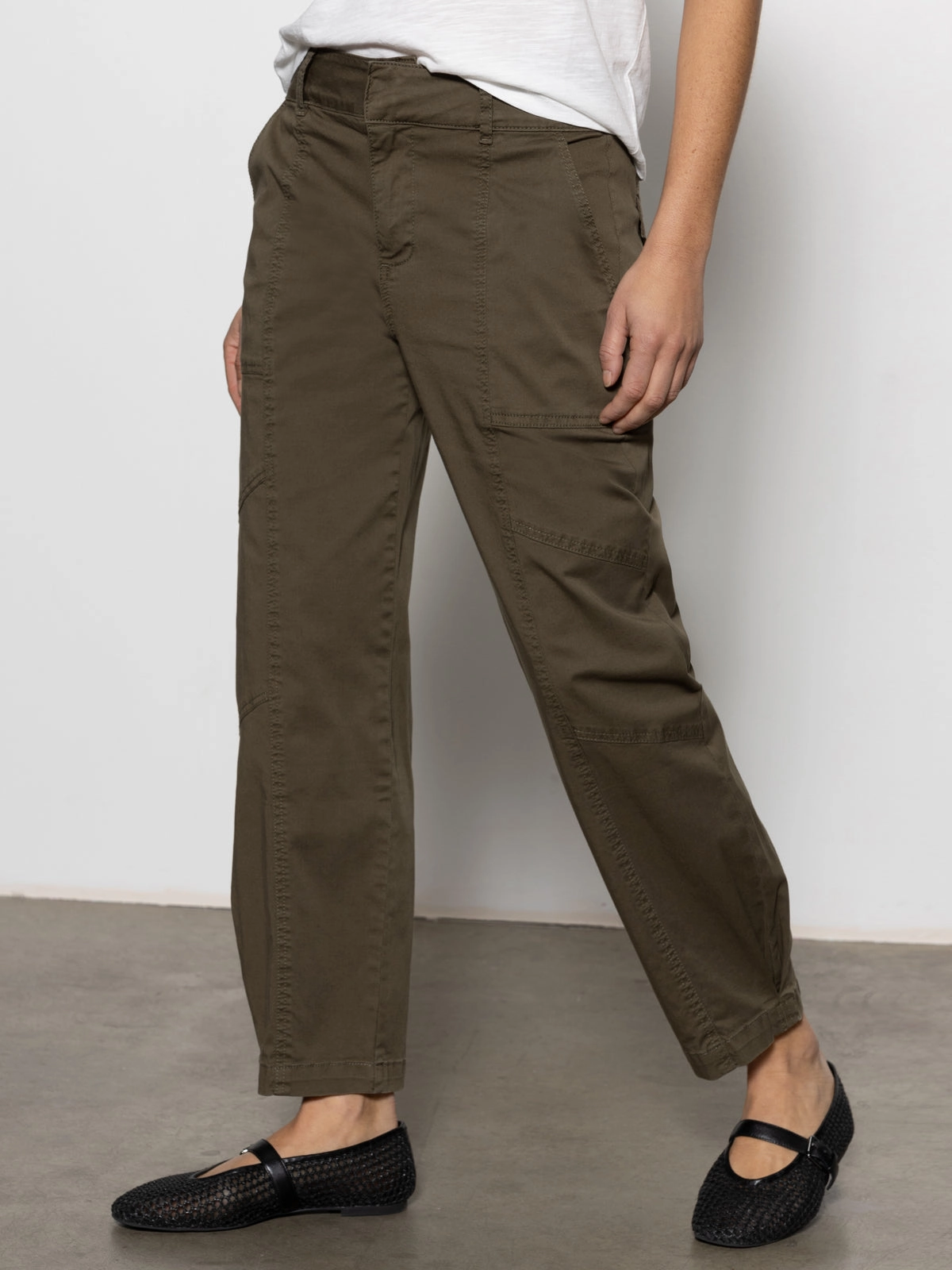 Sahara Tapered Standard Rise Pant Burnt Olive