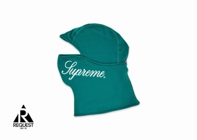 Script Logo Balaclava Pine Green