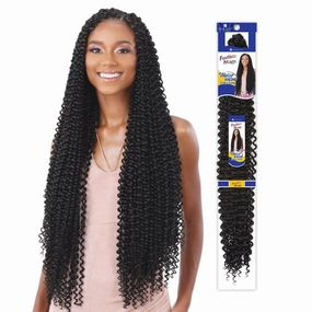Shake 'N Go Freetress Braid 1X's Pack Crochet Hair- Water Wave - EXTRA LONG