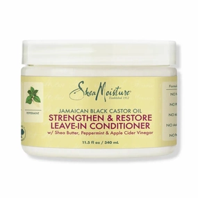 Shea Moisture Jamaican Black Castor Oil Strengthen & Restore Leave-in Conditioner- 11.5 oz