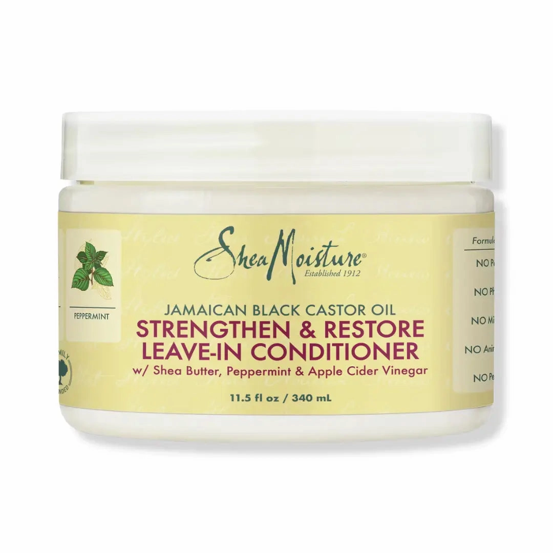 Shea Moisture Jamaican Black Castor Oil Strengthen & Restore Leave-in Conditioner- 11.5 oz