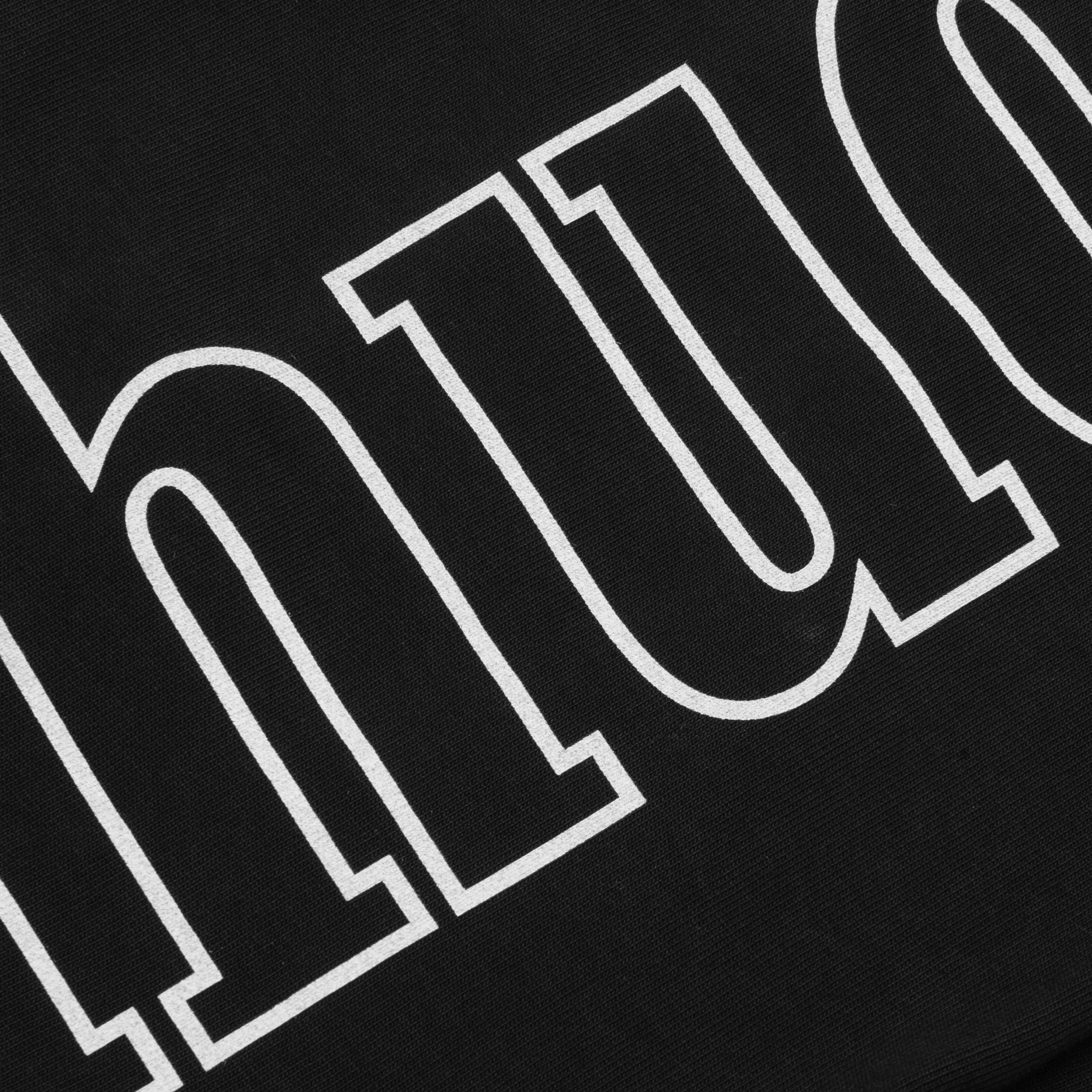 Side Logo L/S Tee - Vintage Black