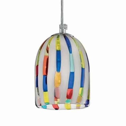 Small Colourful Murano Glass Pendants