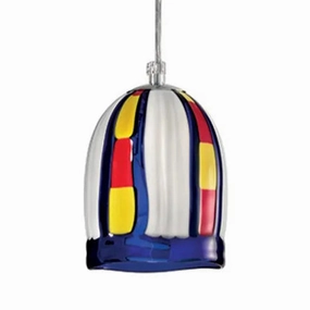 Small Colourful Murano Glass Pendants