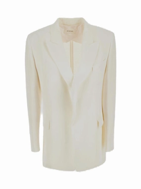 Sportmax Oversized Concealed Fastened Blazer