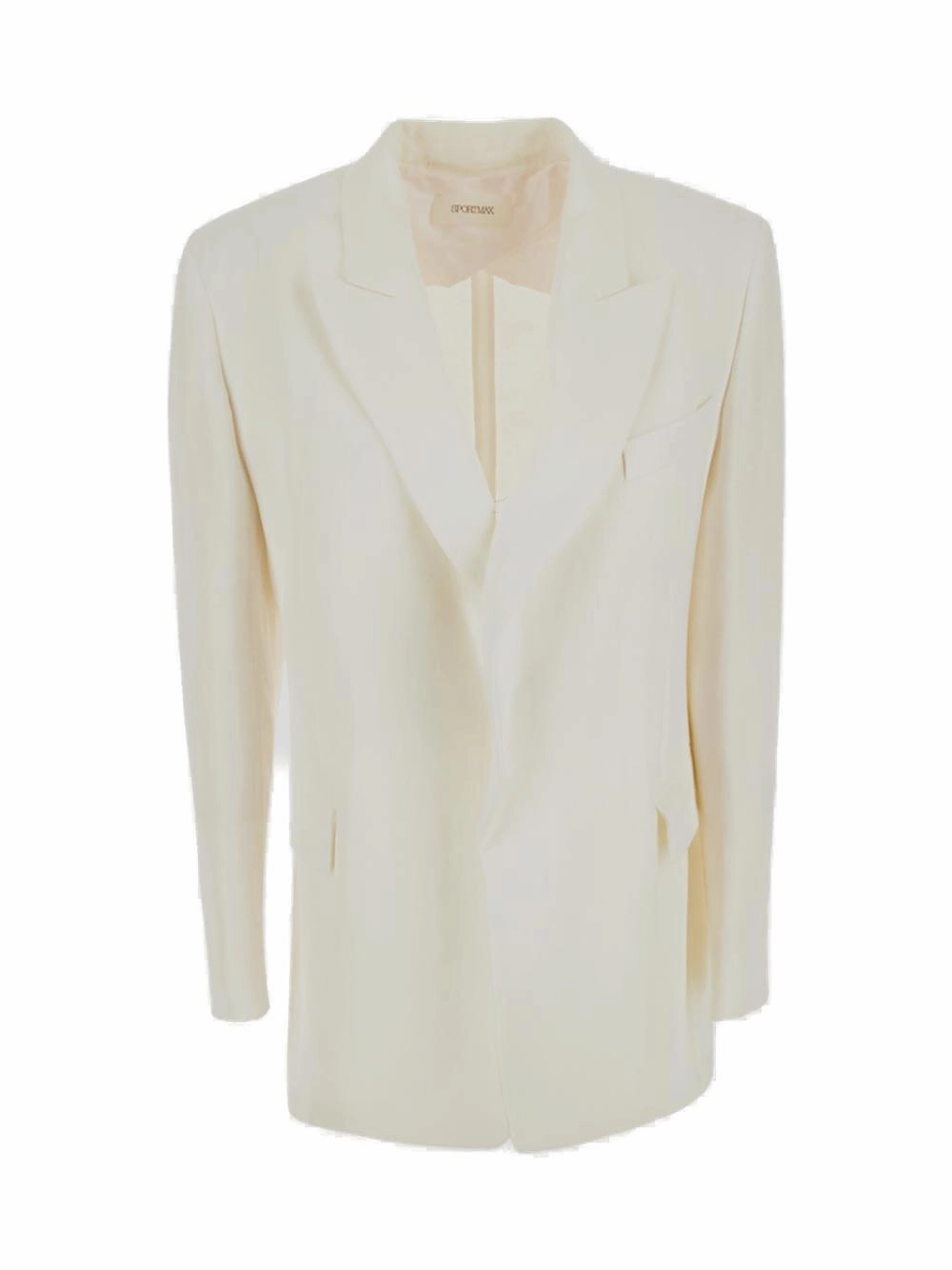 Sportmax Oversized Concealed Fastened Blazer