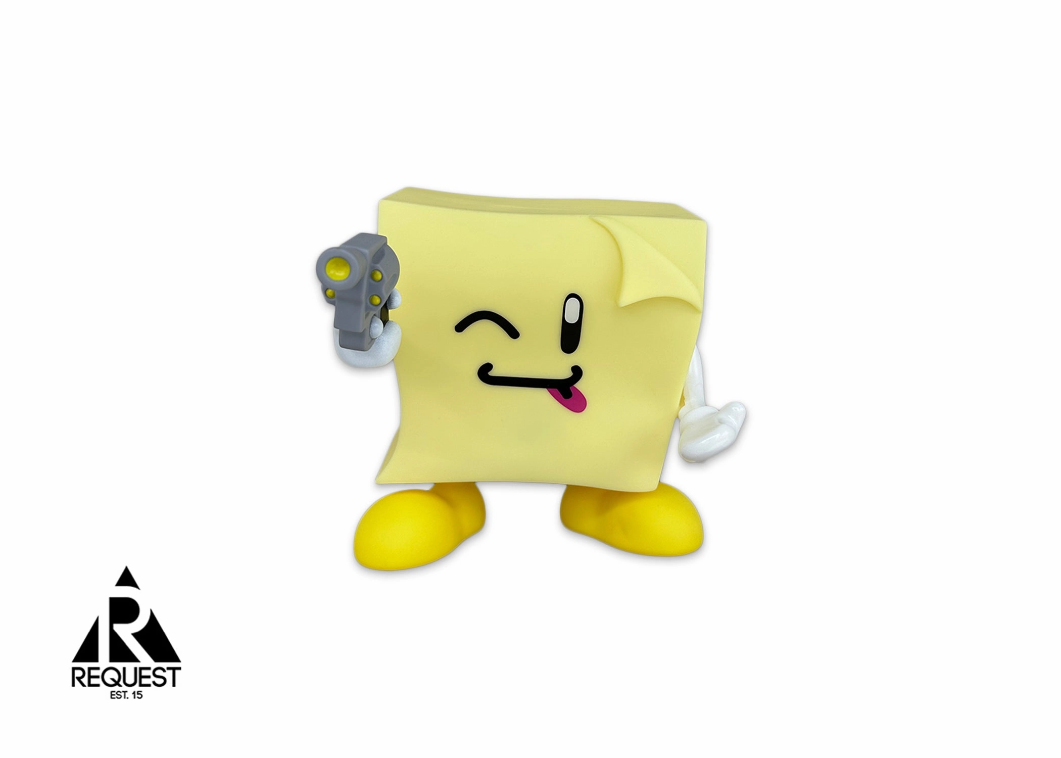 Sticky Note Molded Lamp Yellow'