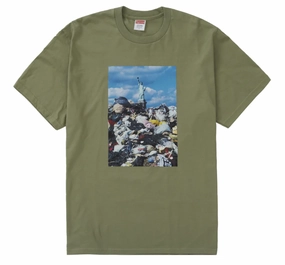 Supreme American Trash Tee Light Olive